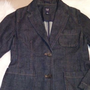 GAP Denim Blazer
